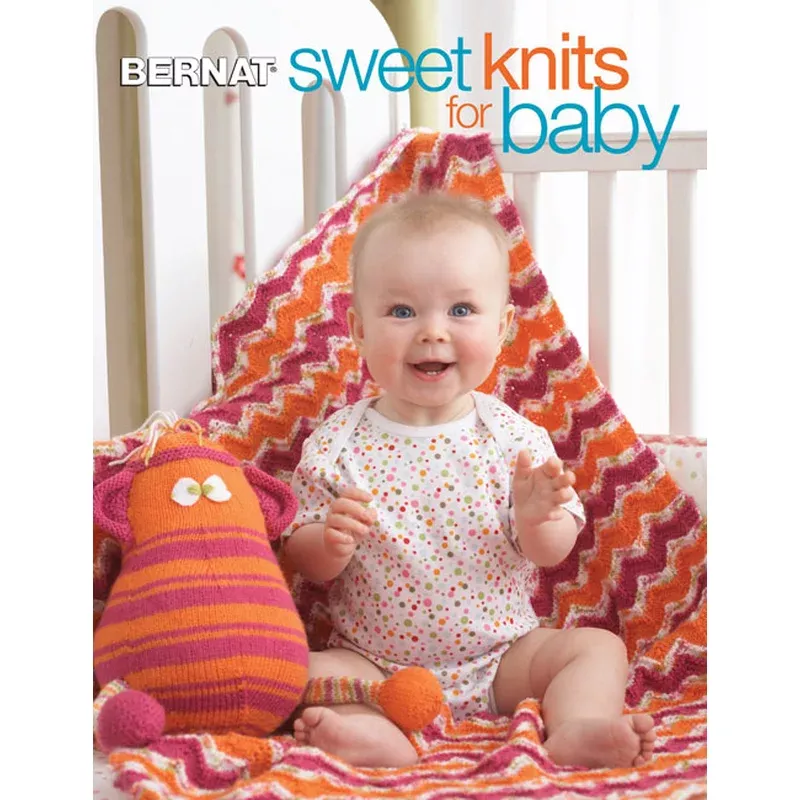 Sweet knits for baby booklet.