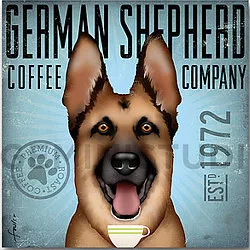 Tango & Chocolate – German Shepard Coffee