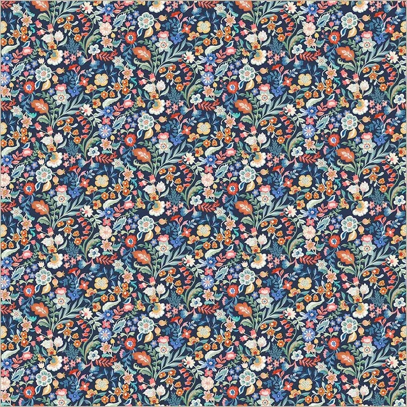 Tapestry Delicate Prussian Cotton 43”/44” Fabric Per Yard