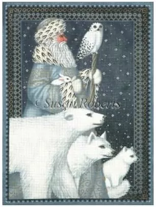 Tapestry Tent – Arctic Santa