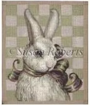Tapestry Tent – Green Ribbon Rabbit