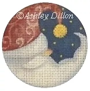 Tapestry Tent – Moon Santa Ornament