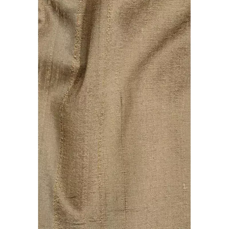 Tarnished Gold Silk Shantung 54″ Fabric