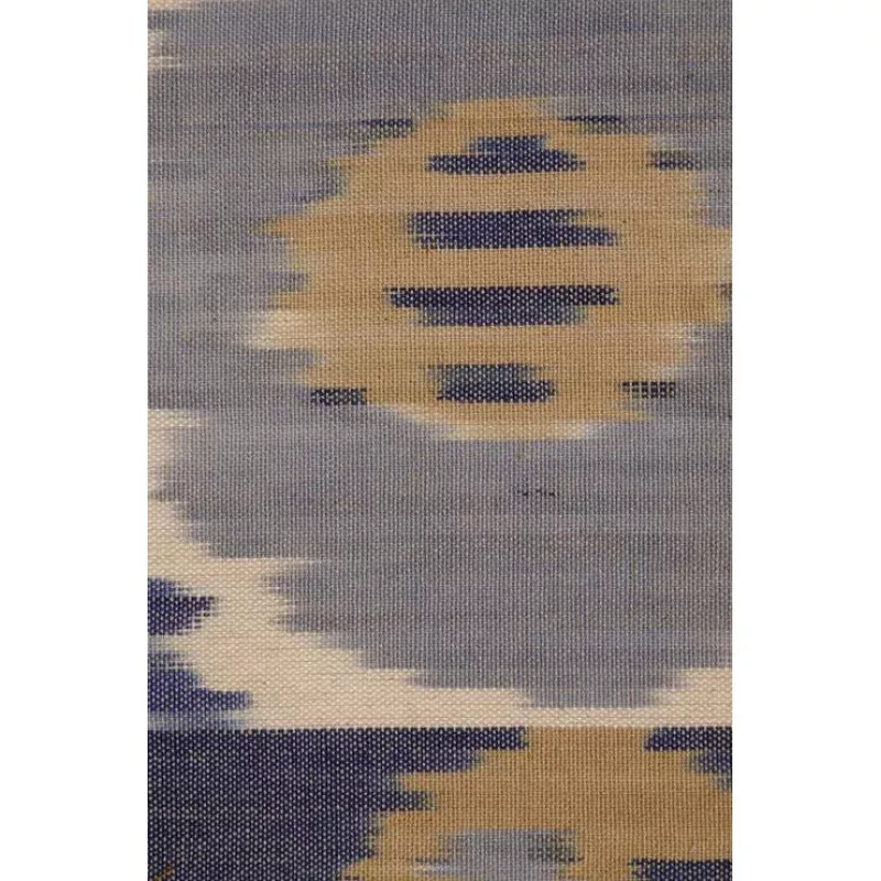 Taupe Brown 43 Cotton Ikat