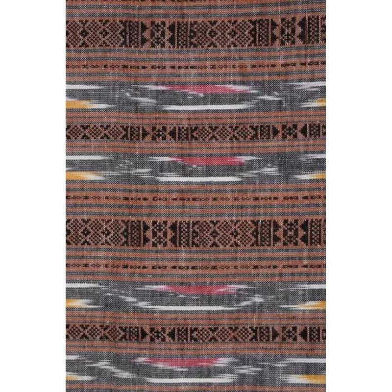 Taupe Grey 32 Cotton Ikat