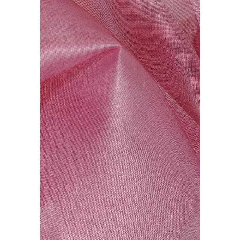 Terra Cotta Silk Organza Fabric