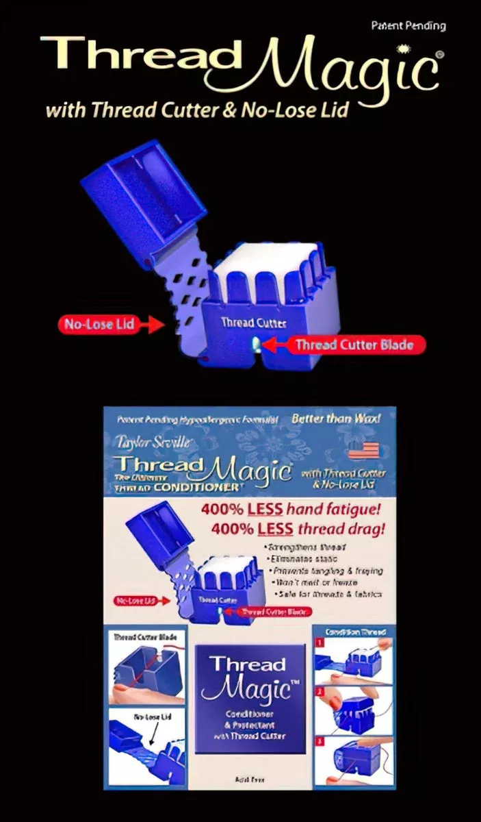 Thread Magic Square W/ Cutter by Taylor Seville Originals