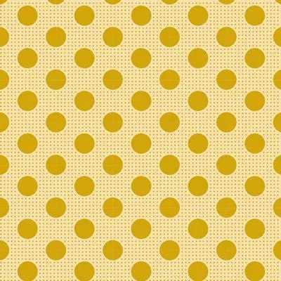 Tilda Medium Dots FlaxenYellw TIL130029-V11