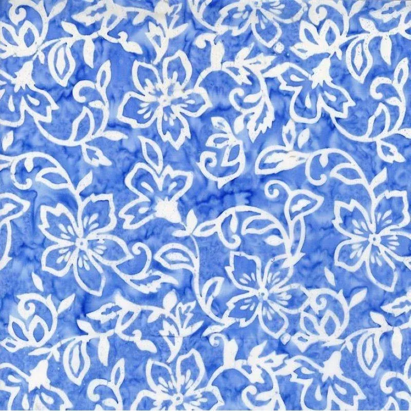 Timeless Treasures Bluebell B3255 Delft X
