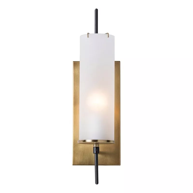 Torchiere Wall Lamp – Gold