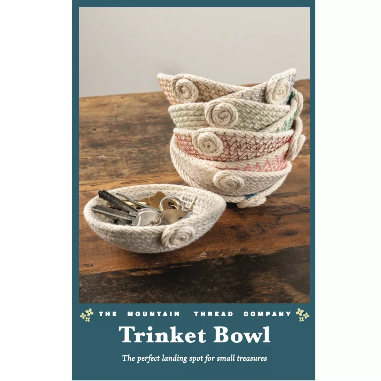 Trinket Bowl Rope Sewing Pattern