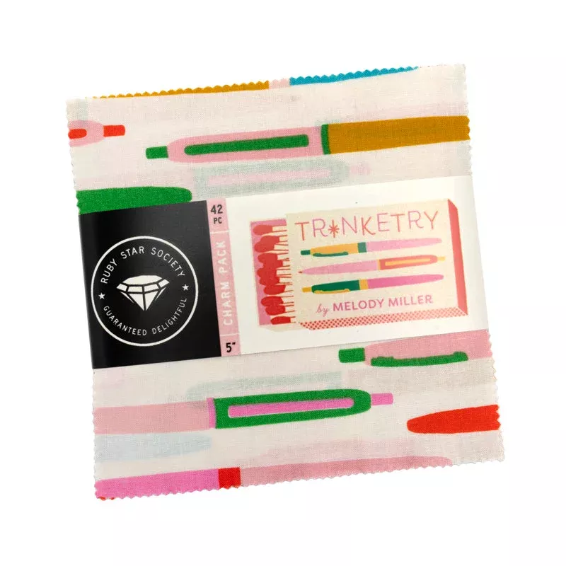 Trinketry | Ruby Star Society | 5″ Charm Pack