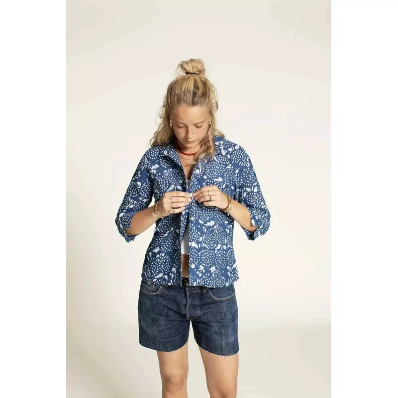 Tropicana Shirt Sewing Pattern