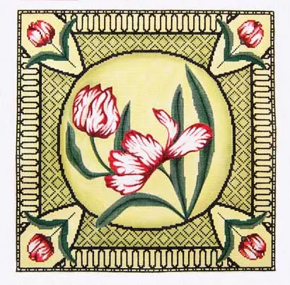 Trubey Designs – Floral Pillow