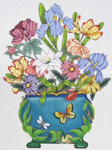 Trubey – Floral Firescreen Center (no border)