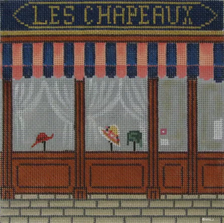 Trubey – French Scenes, Hat Store Front