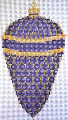 Trubey – Large Ornament, Purple