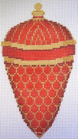 Trubey – Large Ornament, Red