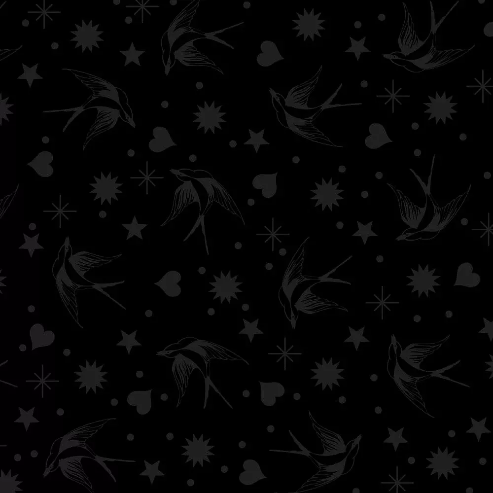 Tula Pink Linework Fairy Flakes Ink – 1 Yd Cut