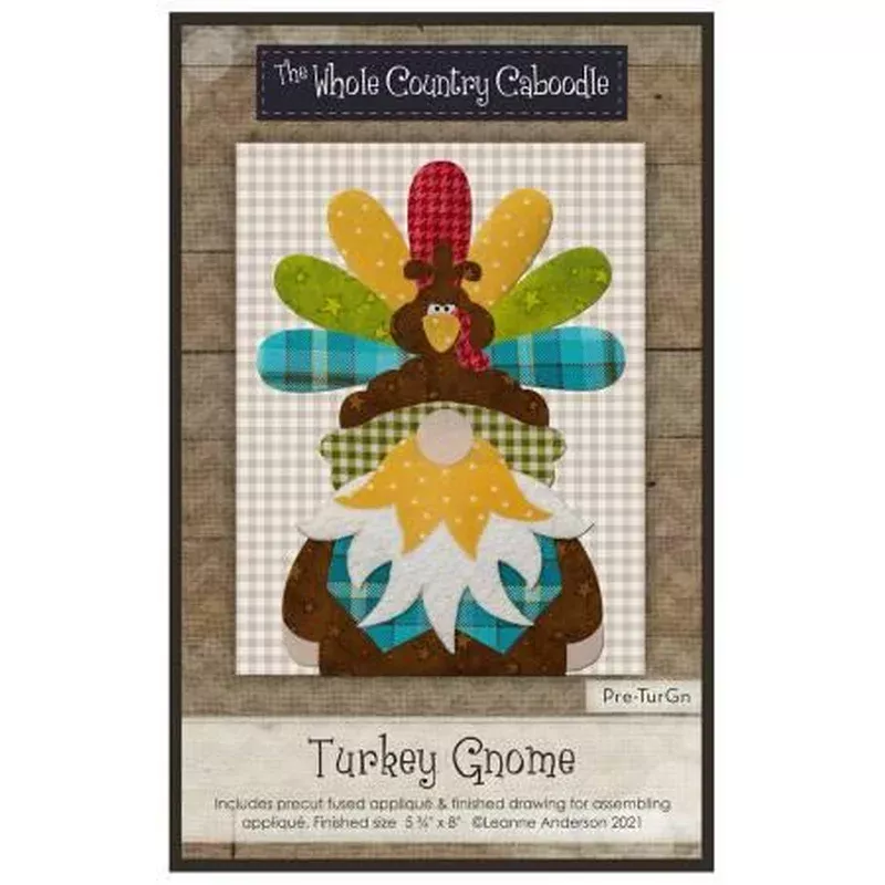 Turkey Gnome Precut Fused