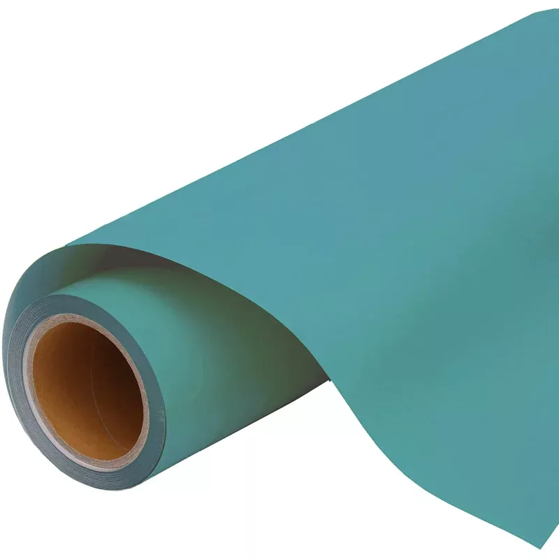 Turquoise Iron On Vinyl – 20″ Wide HTV Sold By the Yard