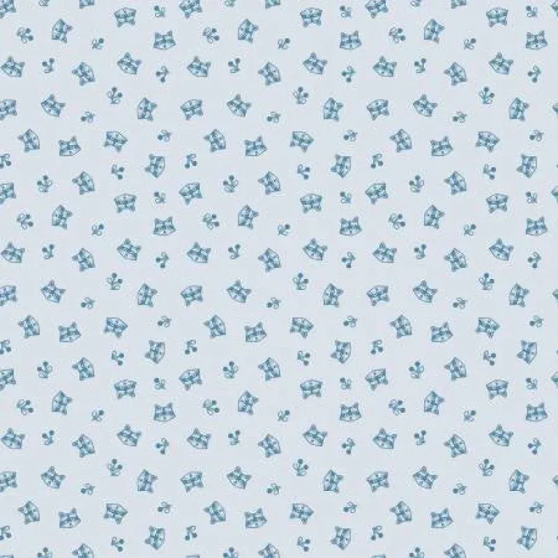 Twilight CreaturesQuilting Cotton FabricIce – Light Blue