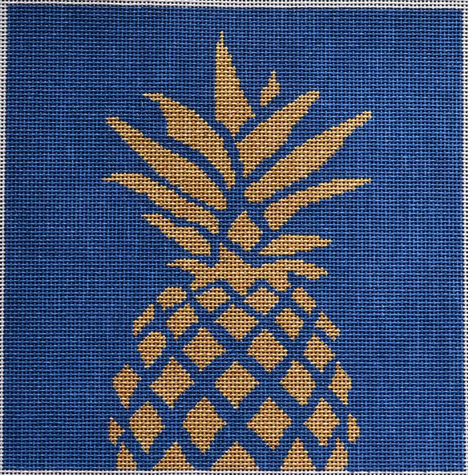 Two Sisters Needlepoint – Pineapple Stencil/Green
