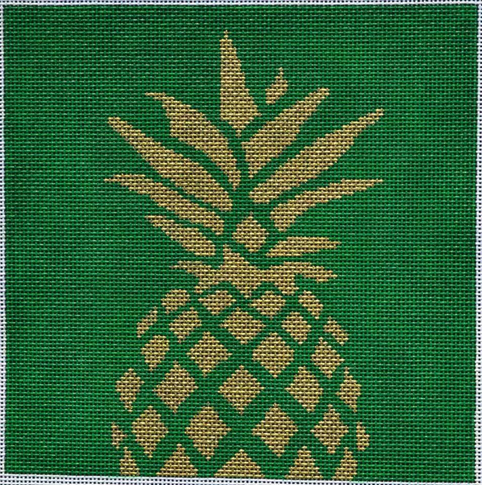 Two Sisters Needlepoint – Pineapple Stencil/Navy
