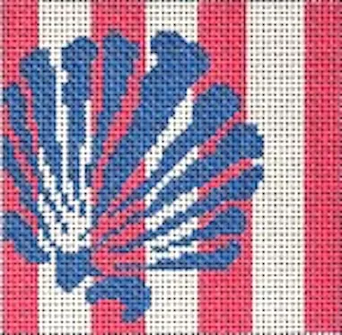 Two Sisters Needlepoint – Scallop Shell Stencil