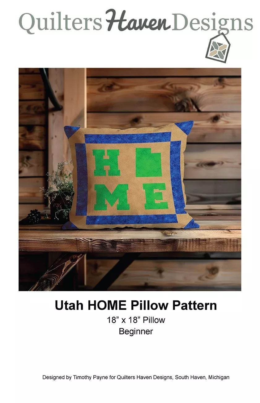 Utah HOME Pillow Pattern