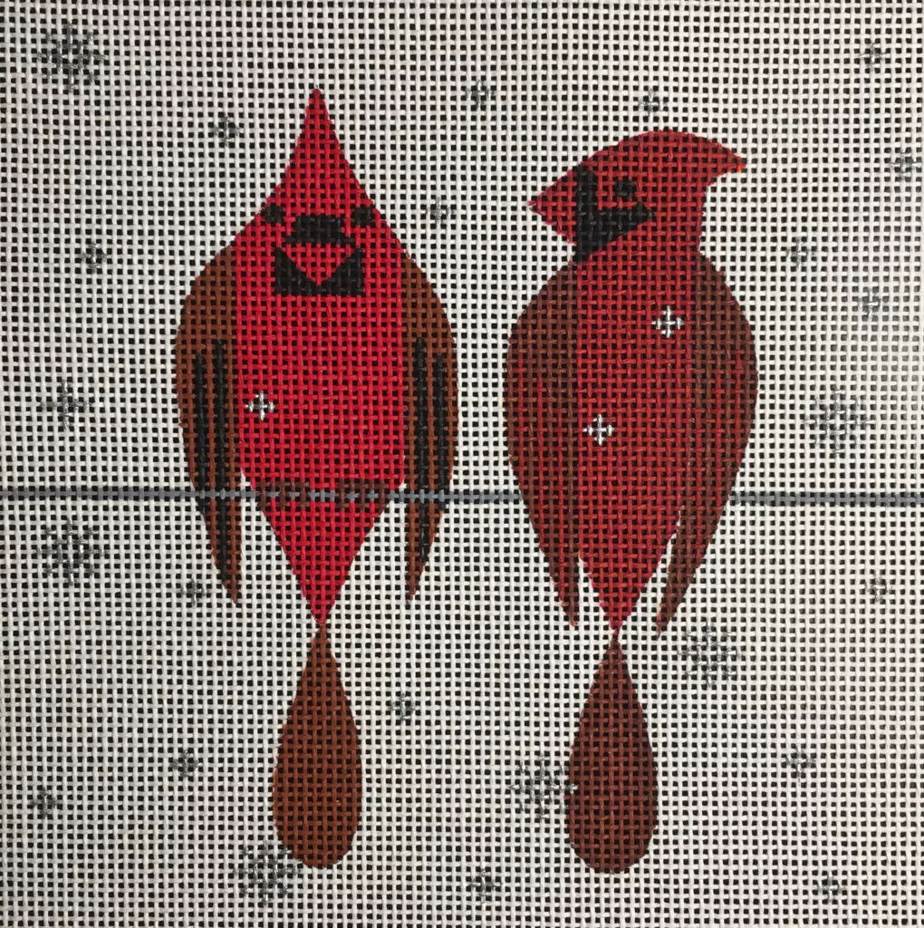 Vallerie Needlepoint Gallery – 2 Cardinals