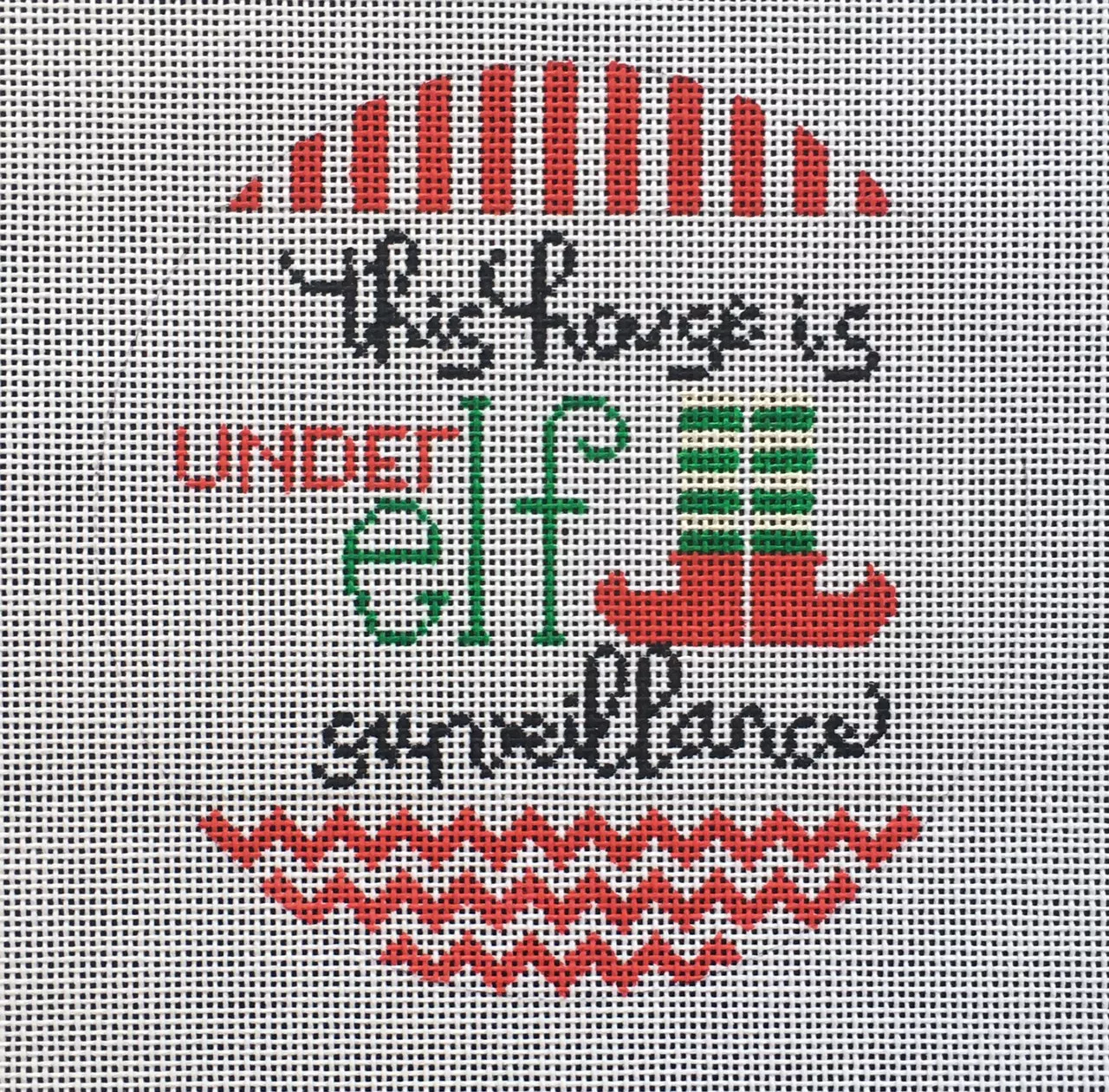 Vallerie Needlepoint Gallery – Elf Surveillance