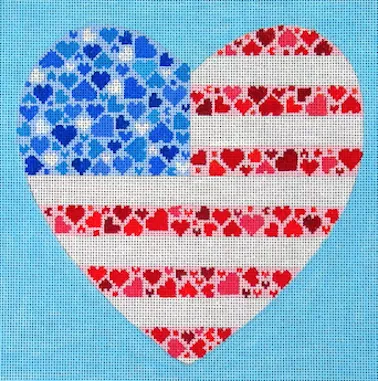Vallerie Needlepoint Gallery– Heart