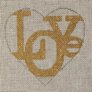 Vallerie Needlepoint Gallery – Love Gold