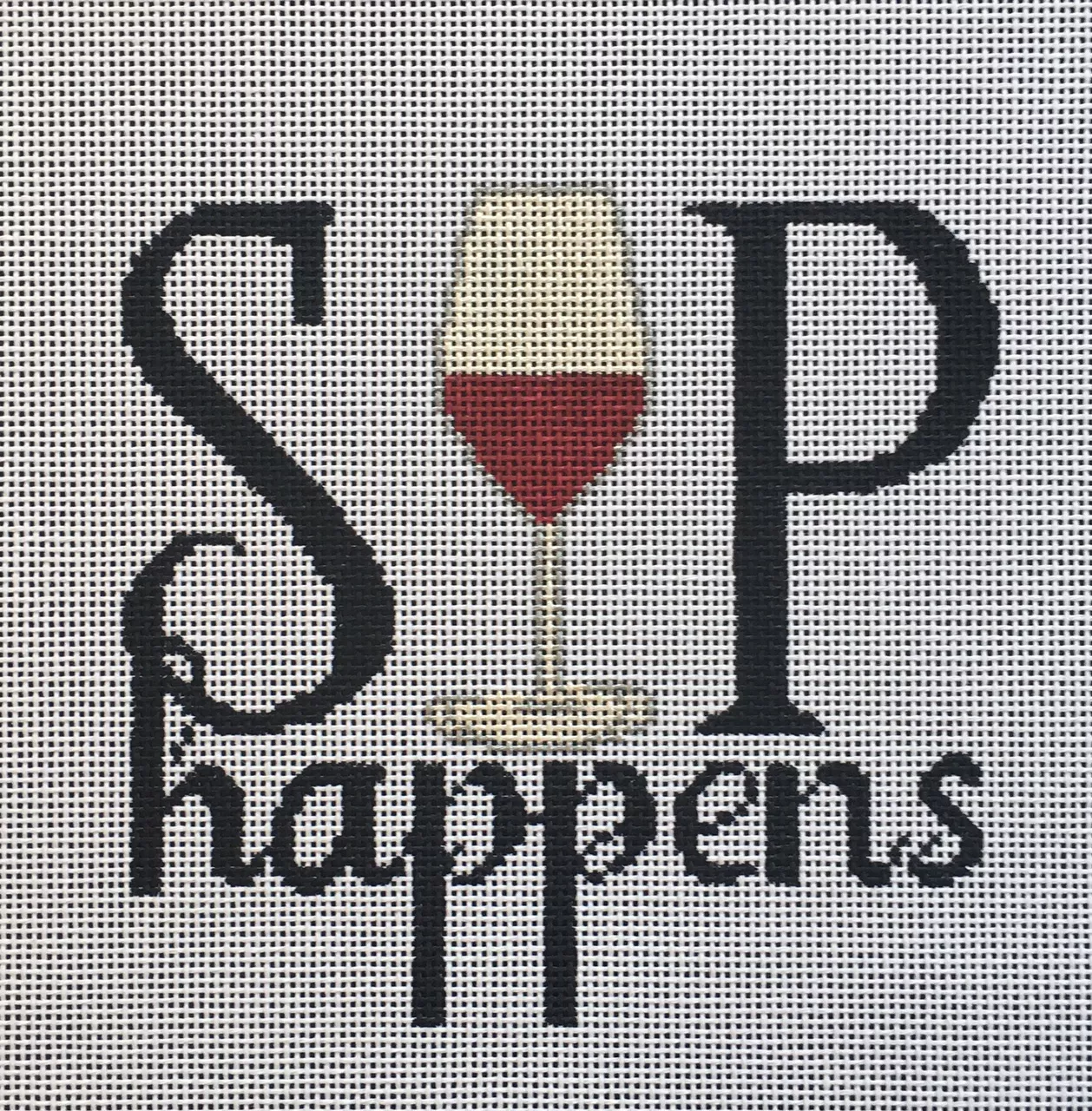 Vallerie Needlepoint Gallery – Sip Happens