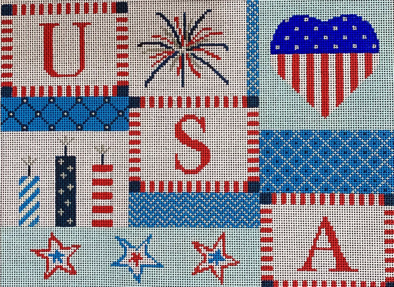 Vallerie Needlepoint Gallery – USA Collage