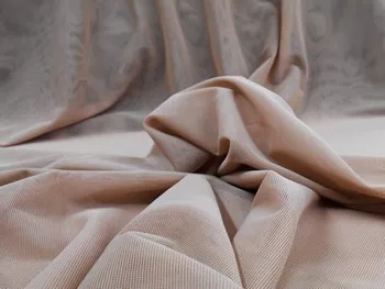 Vera Sheer Stretch Mesh - Mocha 58" wide