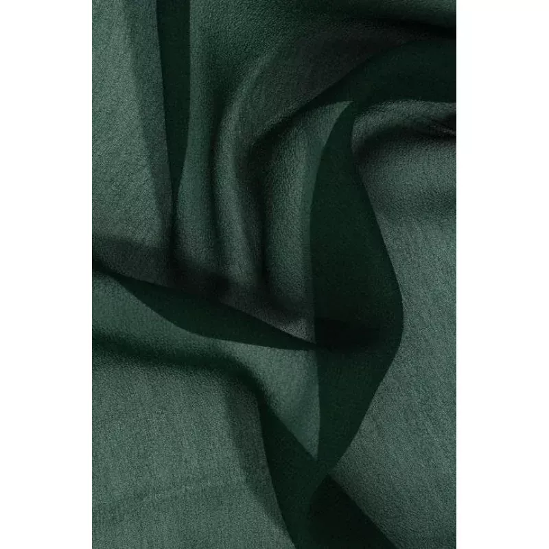 Verdand Green Silk Georgette Fabric