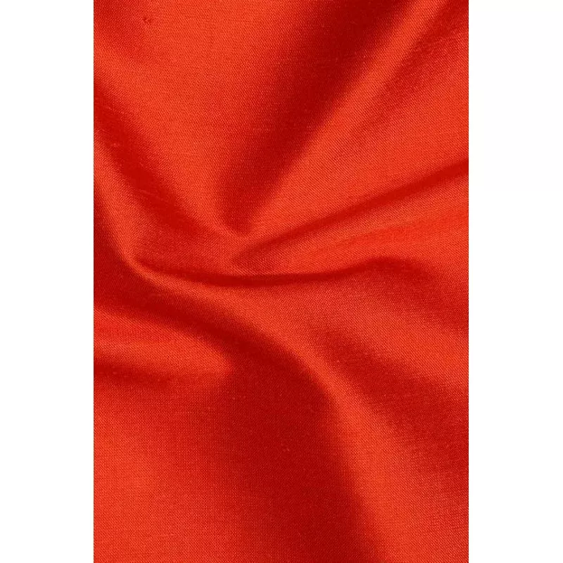 Vermillion Red Silk Shantung 54″ Fabric