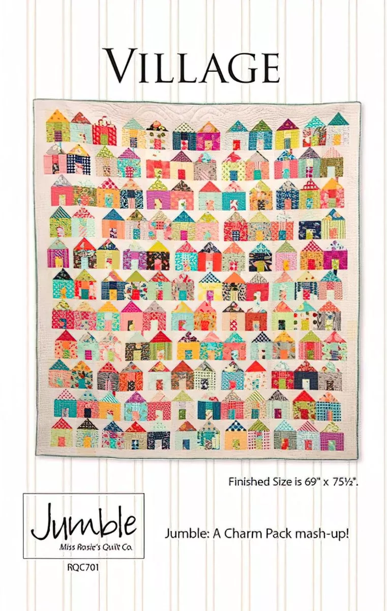 Village Quilt Pattern by Carrie Nelson