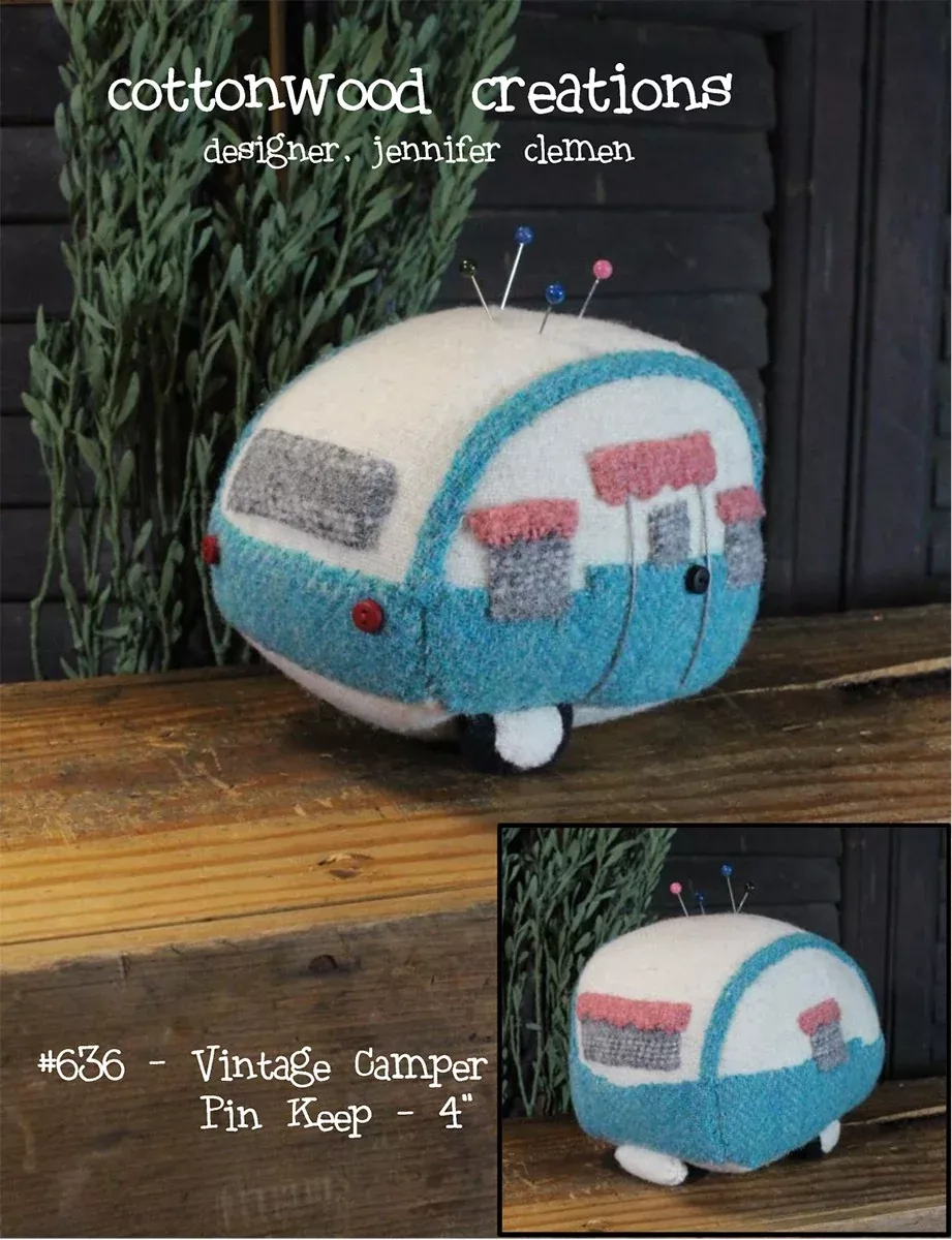 Vintage Camper Pin Keep