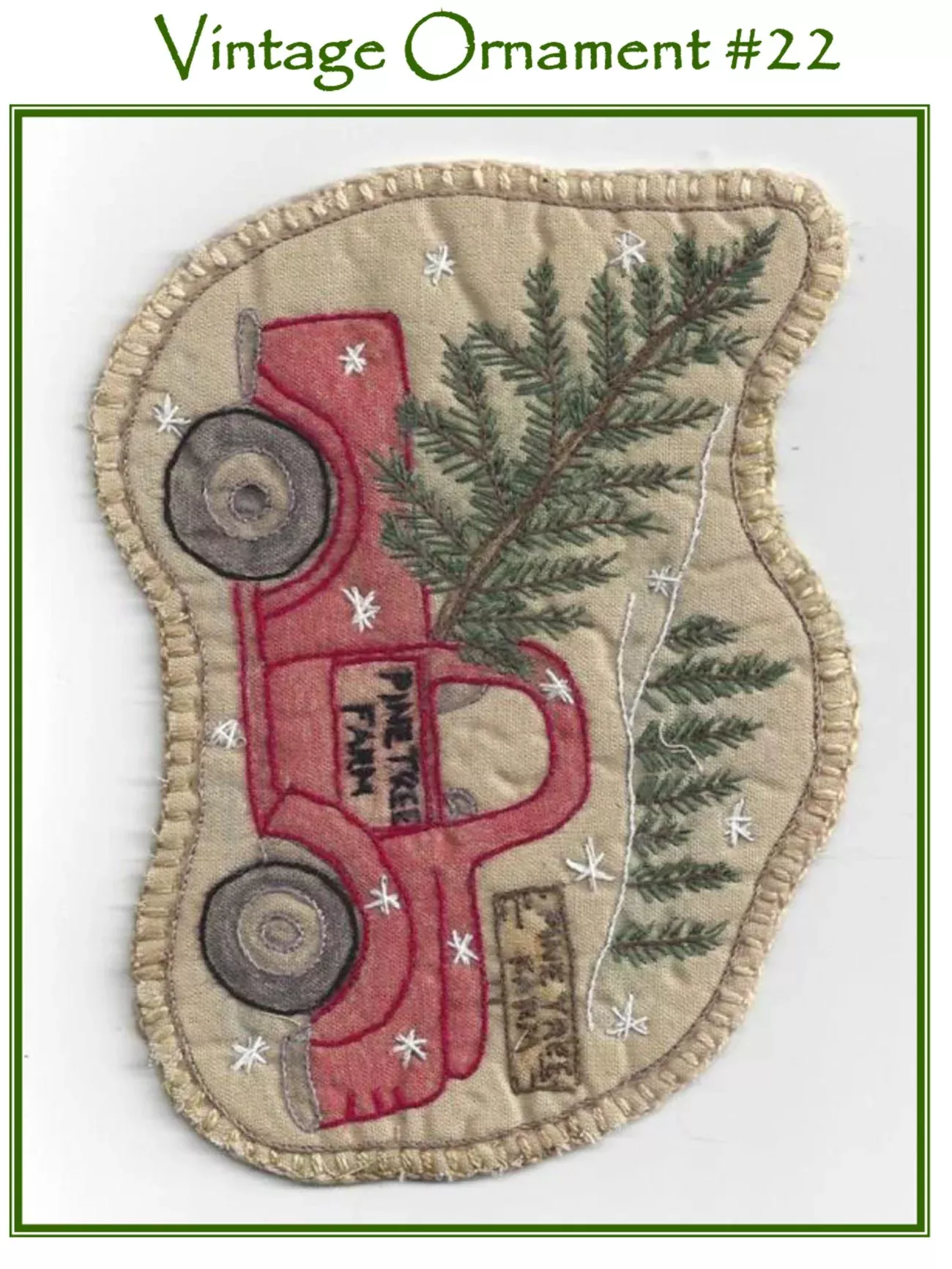 Vintage Christmas Santas Truck