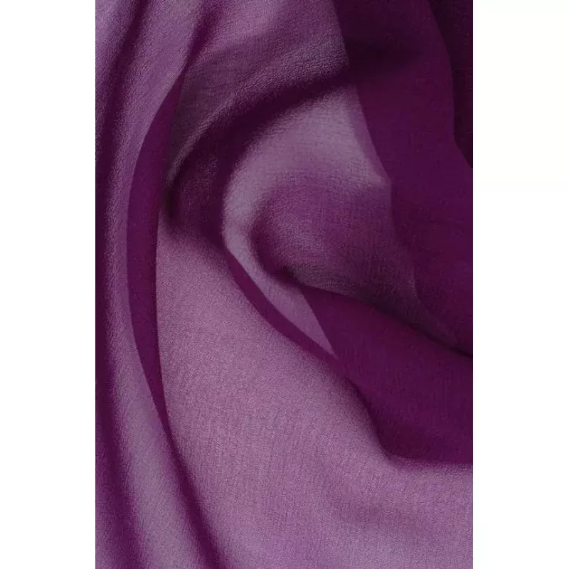 Violet Silk Georgette Fabric