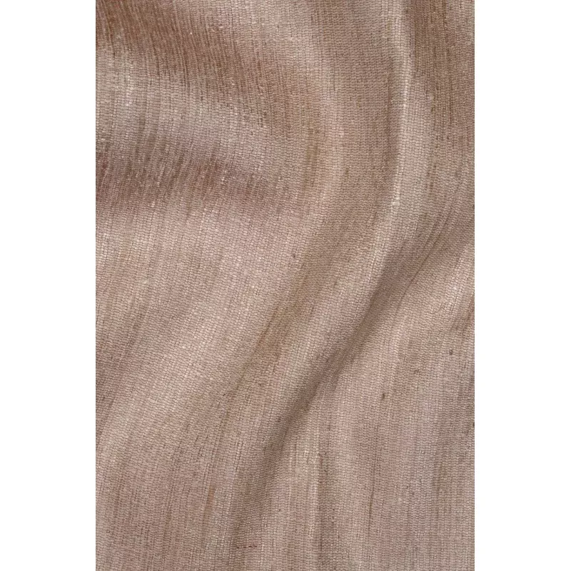 Warm Taupe Katan Matka Silk Fabric