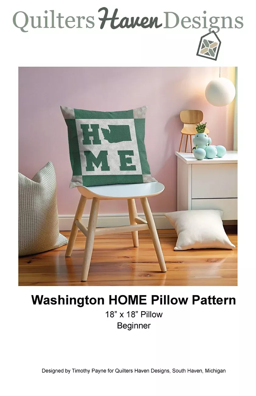 Washington HOME Pillow Pattern