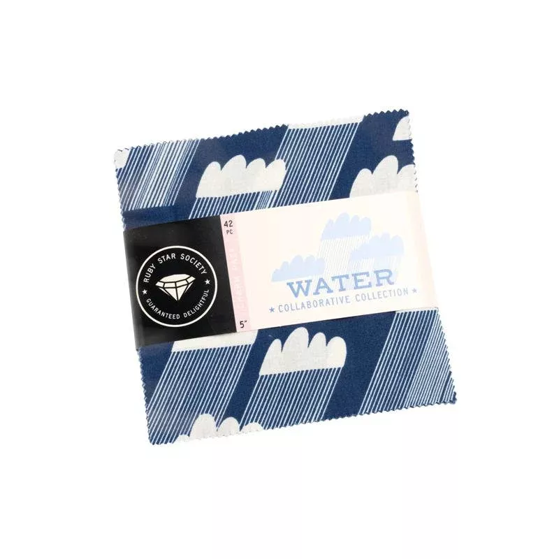Water Charm Pack | Ruby Star Designers | Ruby Star Society | RS5126PP | Sold As A Bundle
