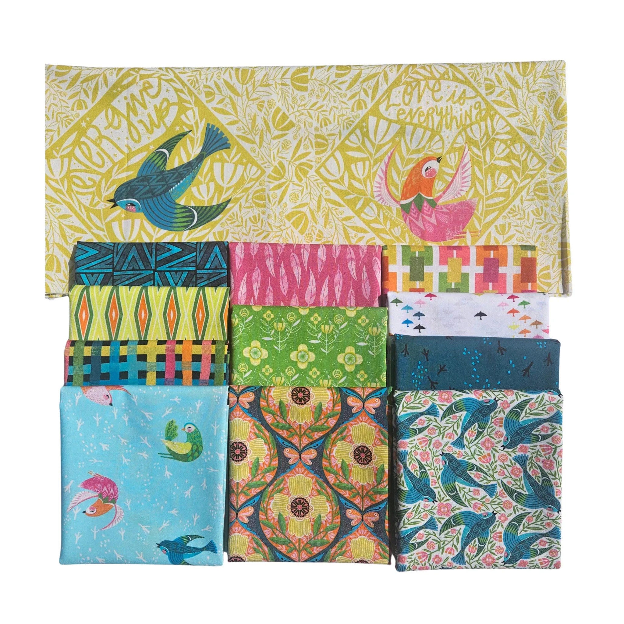 What the Birds Said 12pc Half Yard Bundle by Cori Dantini