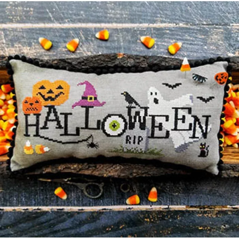 When I Think of Halloween pattern