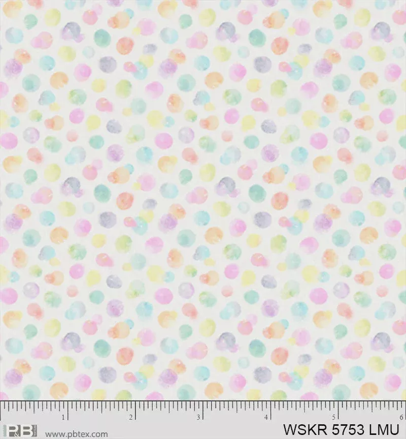 Whiskerville Spotty Dots fabric