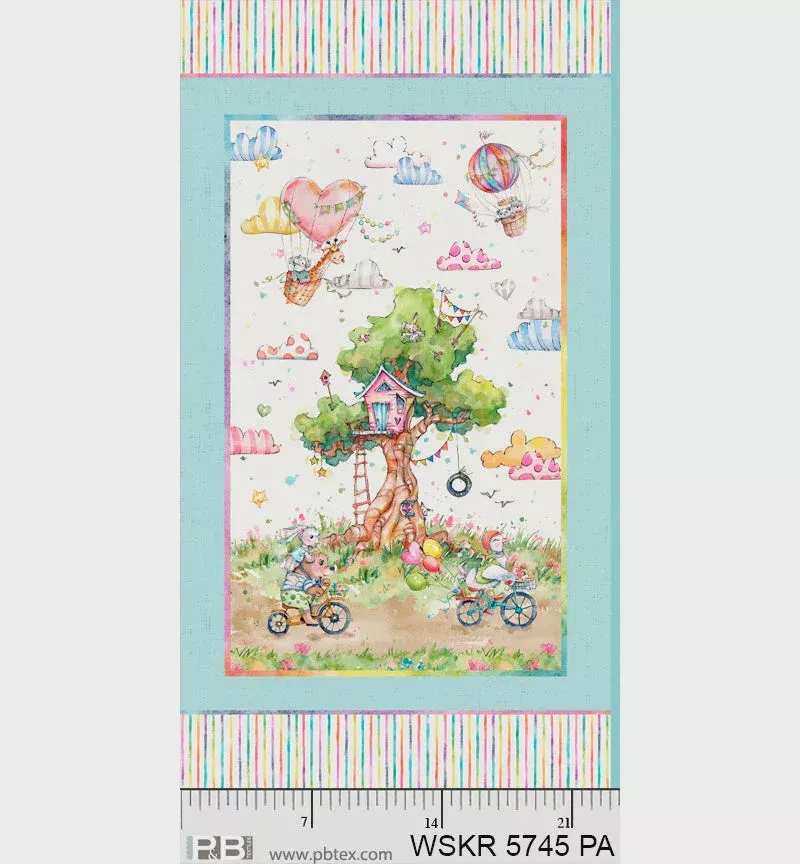 Whiskerville Treehouse Panel